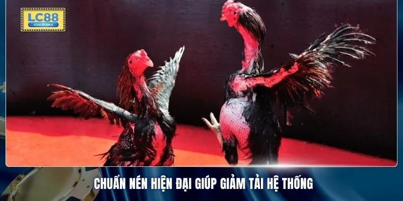 Chuẩn nén hiện đại giúp giảm tải hệ thống